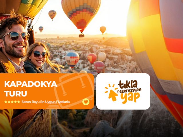 Balon Seyirli Kapadokya Turu